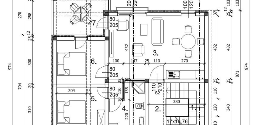 Apartment HA1456 – Vir